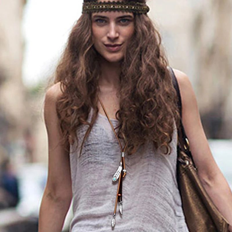 Yumfeel дизайнерское длинное ожерелье ручной работы с искусственными бусинами