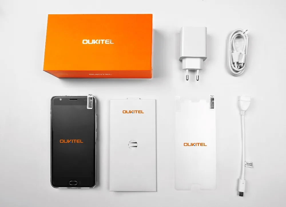 Оригинальный Oukitel K6000 плюс 6080 мАч 12 В/2A Quick Charge 5 дюймов Android 7 0 MTK6750T Octa Core 4 г