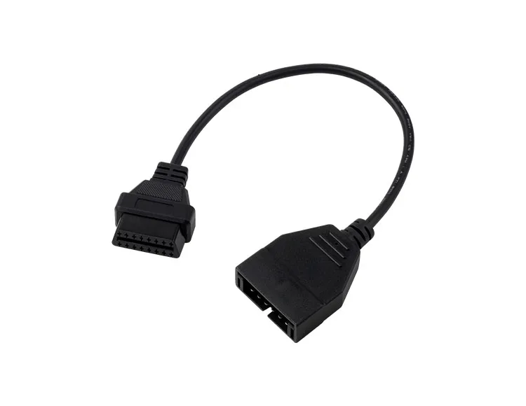 12 PIN для GM для Daewoo адаптер 16 PIN заводская цена OBD разъем Диагностический кабель 12 PIN OBD2 кабель