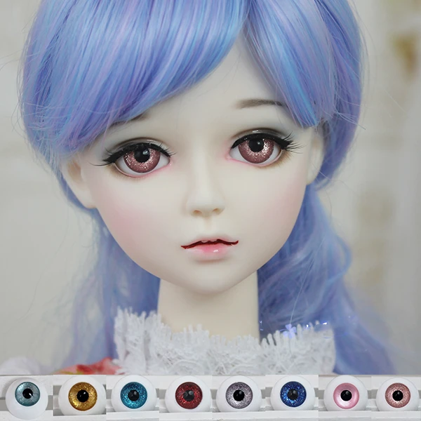Новинка 1 пара глаз Акриловые BJD глаза 14/16/18 мм SD для 1/3 1/4 1/6 кукольные аксессуары |