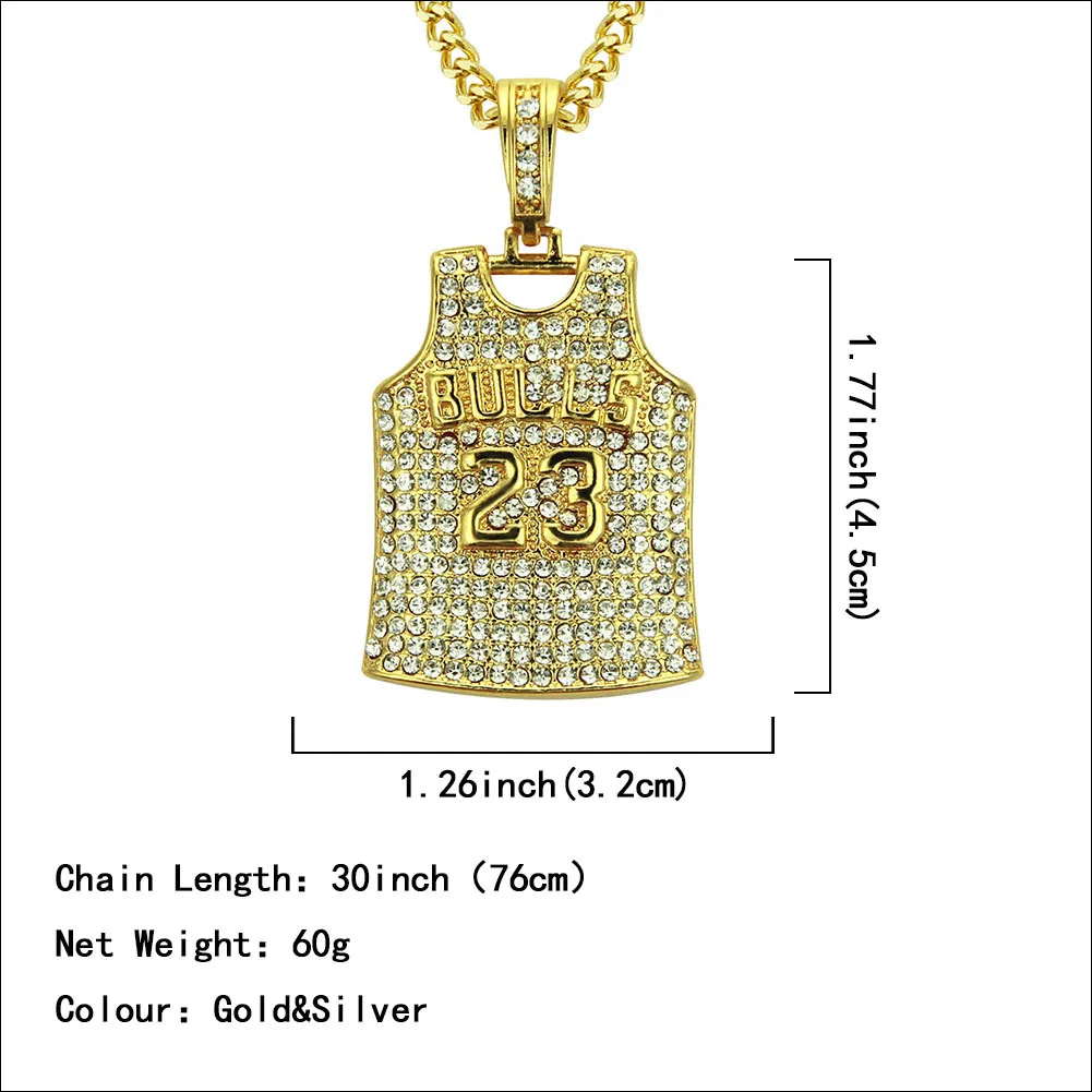 Ожерелье в стиле хип хоп для мужчин кубинская подвеска Майами из кристаллов