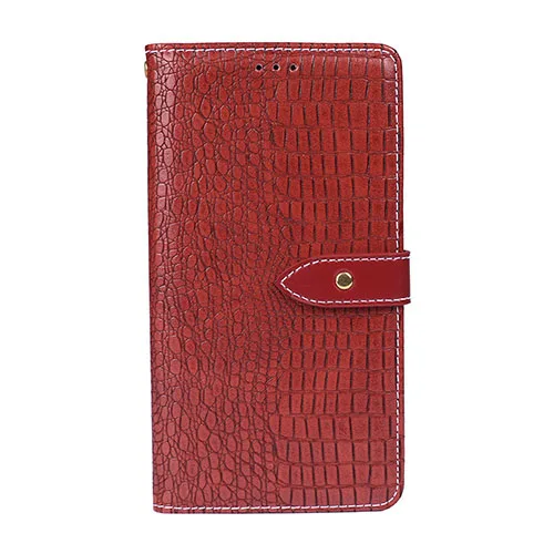 Red ITien высокое качество винтажная Прочная кожа для Elephone C1 Max защита Флип ТПУ Силиконовый чехол Etui кошелек для Elephone S8 - Цвет: Red