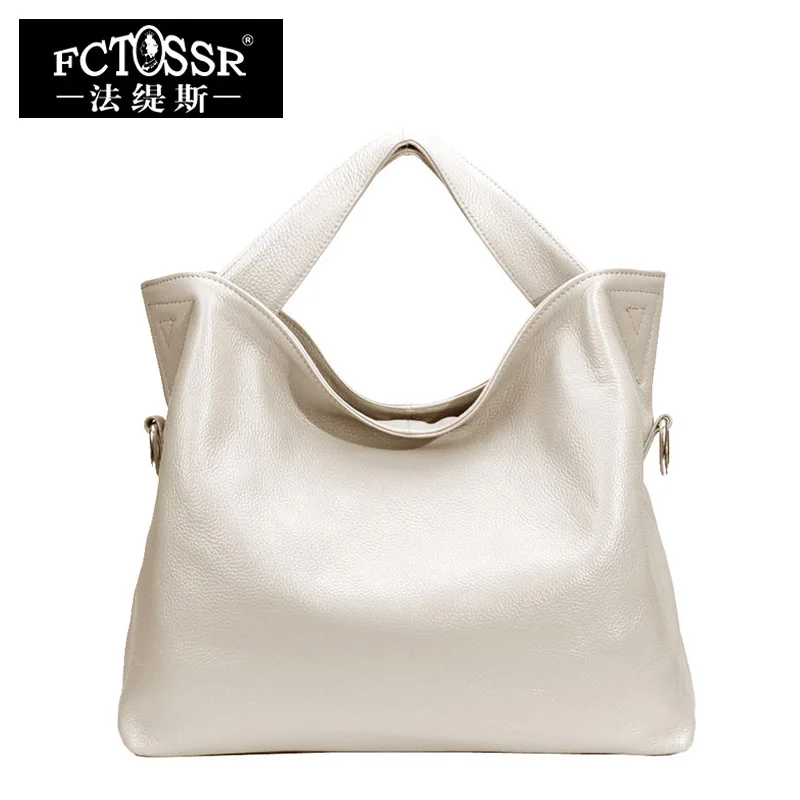 Женские офисные элегантные 2019 из натуральной кожи сумки на плечо Хобо стильная