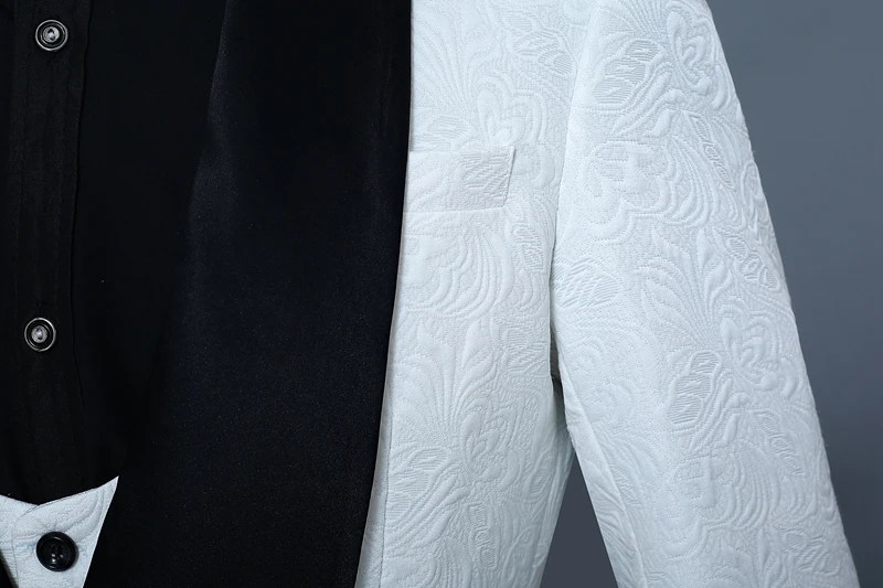 3 шт. шаль нагрудный мужской костюм Жених Свадебный Мужской Блейзер жених мужские