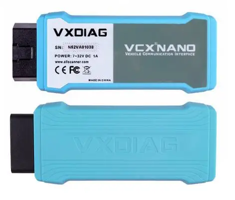 Vvdiful VXDIAG VCX NANO поддерживает последнюю версию ODIS 4.4.1 протокол UDS с несколькими