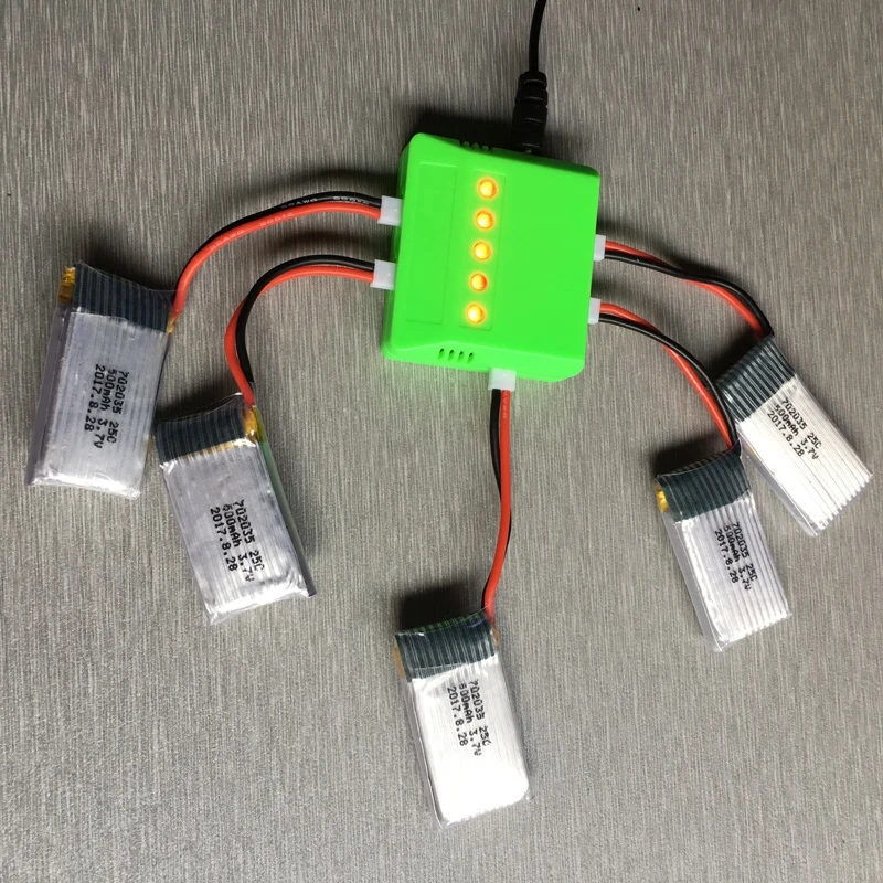 Аккумулятор JXD385 для радиоуправляемых игрушек батарея Lipo 500 мАч 20C H107 H107L H107C H107D V252