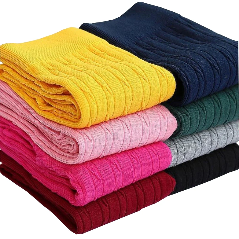 Новинка осени детская одежда для девочек 9 видов цветов трикотажные легинсы