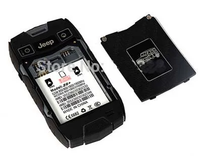 Jeep Z6 аккумулятор 2500mah Для Jeep Z6 Z6+ IP68 водонепроницаемый прочный телефон android 4,0 дюймовый экран сотовые телефоны