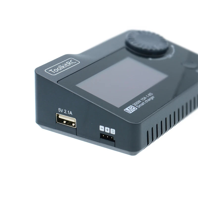Зарядное устройство ToolkitRC M8 300 Вт умная зарядка 15 А 1 8S зарядное для зарядки