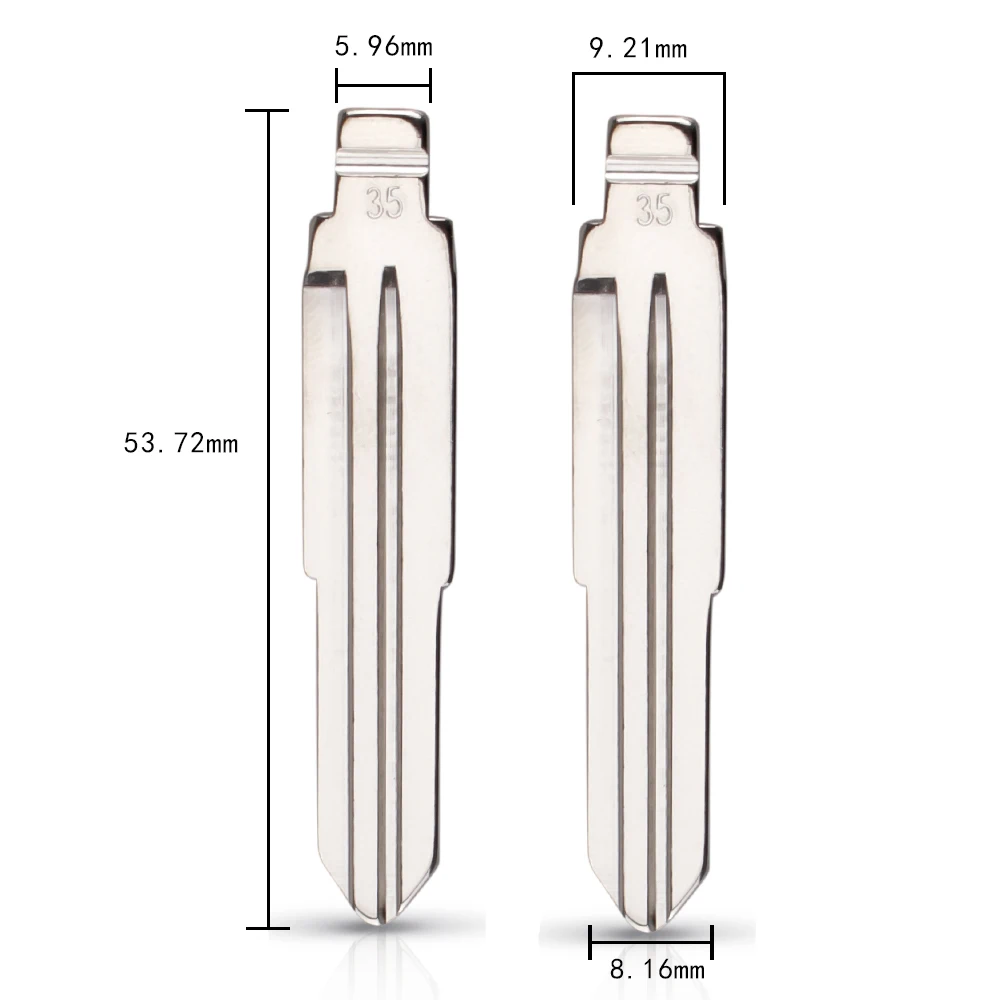 Замена лезвия ключа KEYYOU для полотна дистанционного 35 # Китай Автомобильный ключ