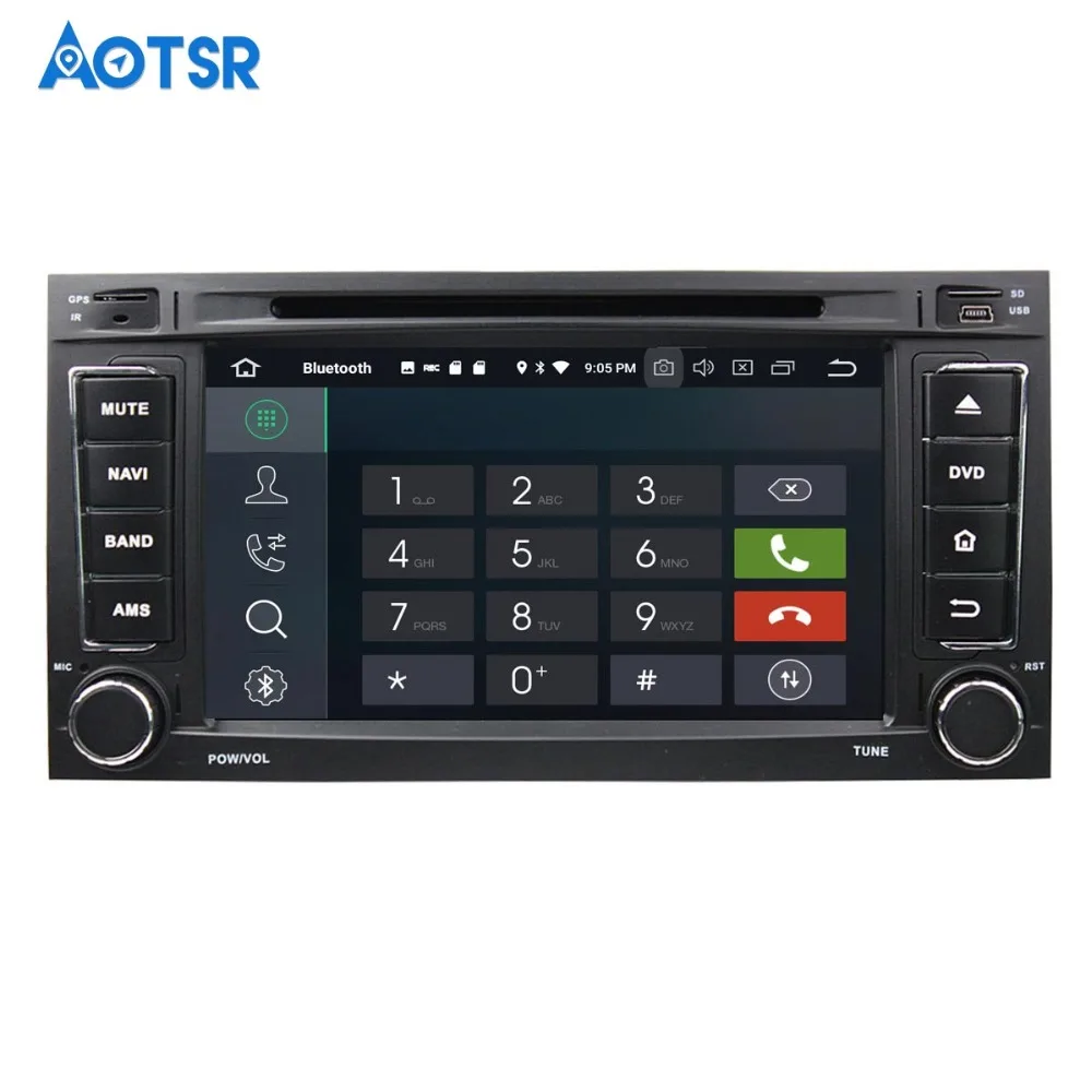 Автомобильный DVD-плеер на Android 8 0 32 + 4 Гб GPS-навигация Радио для VW Volkswagen TOUAREG 2002-2010