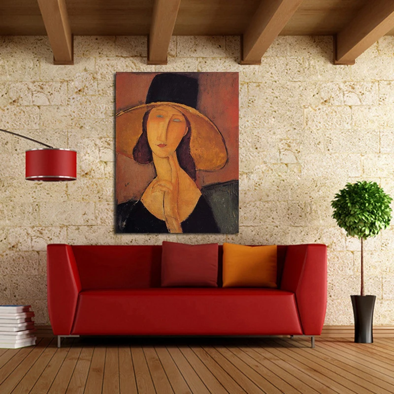 best Handpainted Traditional Woman Figure Oil Painting On Canvas Hang Picture Charming portrait Art for wall Decoration Wall | Дом и сад