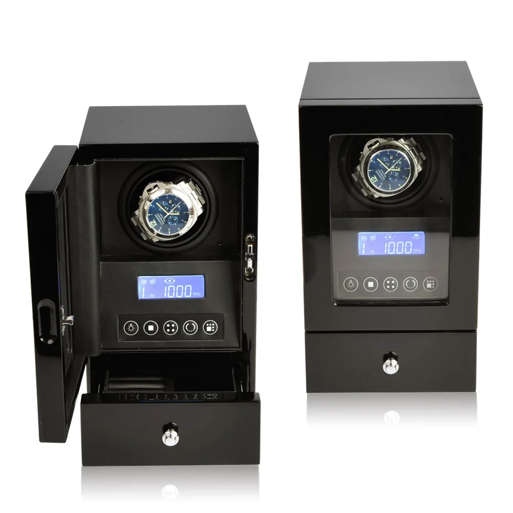 Новый ЖК дисплей сенсорный экран часы моталки box 1 ротора машины шкатулка