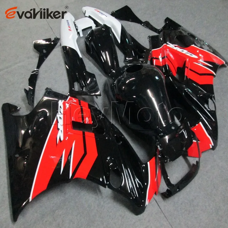 ABS Комплект пластиковых деталей кузова для CBR600F2 1991 1992 1993 1994 CBR600 F2 Красный Белый