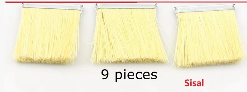Replace Sisal Новинка, 1 шт., 6 дюймов/150 мм* 6 мм, хвостовик, крепится на Сизаль и наждачную ткань, щетина, полировальная щетка, колесо для шлифовки древесины, грунтовка - Цвет: Replace Sisal