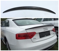 for audi a5 s5 coupe 2009 2016 high quality carbon fiber spoiler rear wing spoilers auto accessories