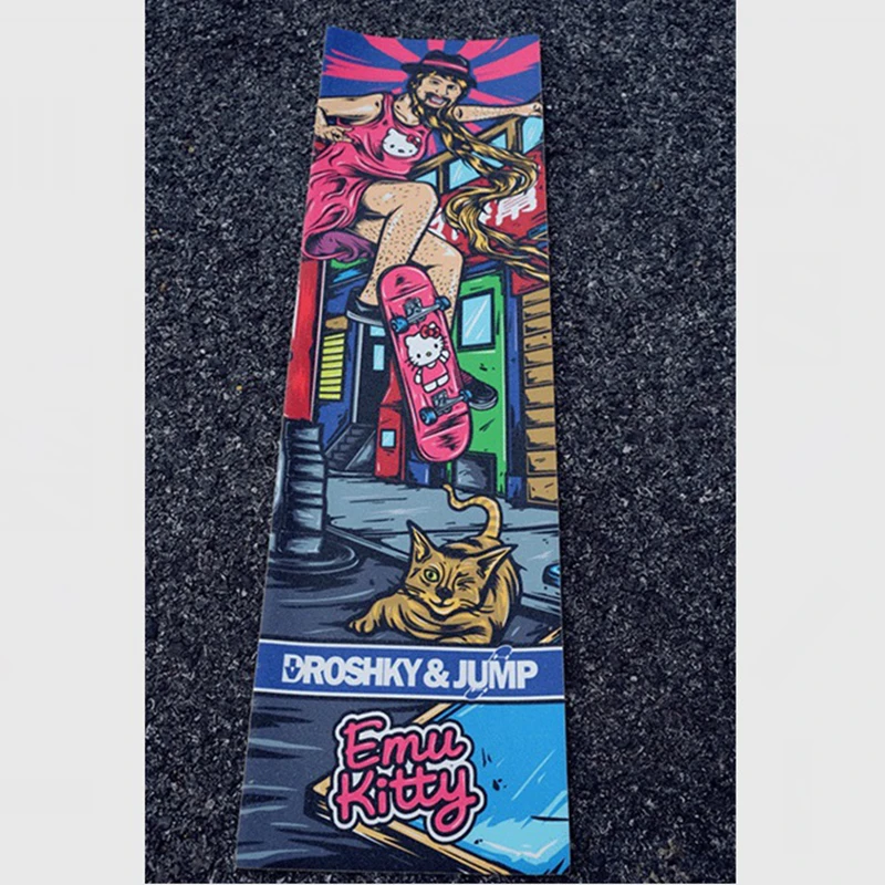 Скейтборд griptape длинная доска ручка лента 83x23 см 125x25 см