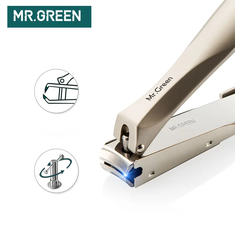 MR.GREEN high quality Medium Size Stainless Steel Nail Clipper Cuticle Scissors Nail Nail Cutter Manicure Trimmer Nail Art Tool