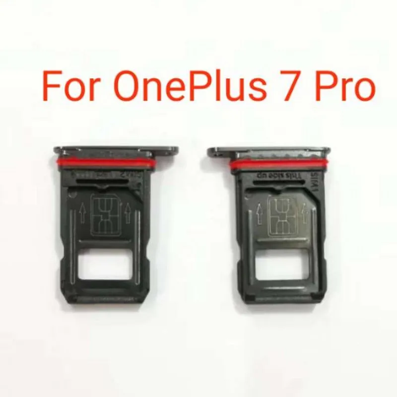 10 шт. MIXUEWEIQI 100% оригинал для One plus 7 Pro Sim лоток оригинальные детали слота адаптер