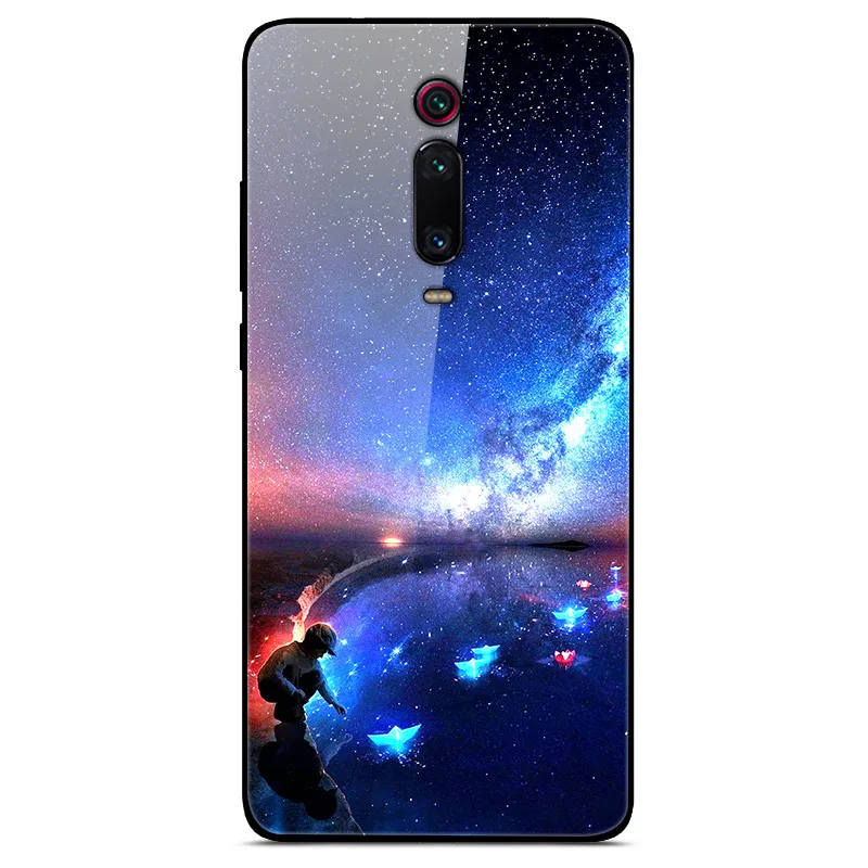 07 Tempered Glass Case For Xiaomi mi 9T Cover Mi9T Pro Soft Bumper 3D Cat Printing Funda For Xiaomi mi 9T Pro mi9T Mi9 T Phone Case - Цвет: 07