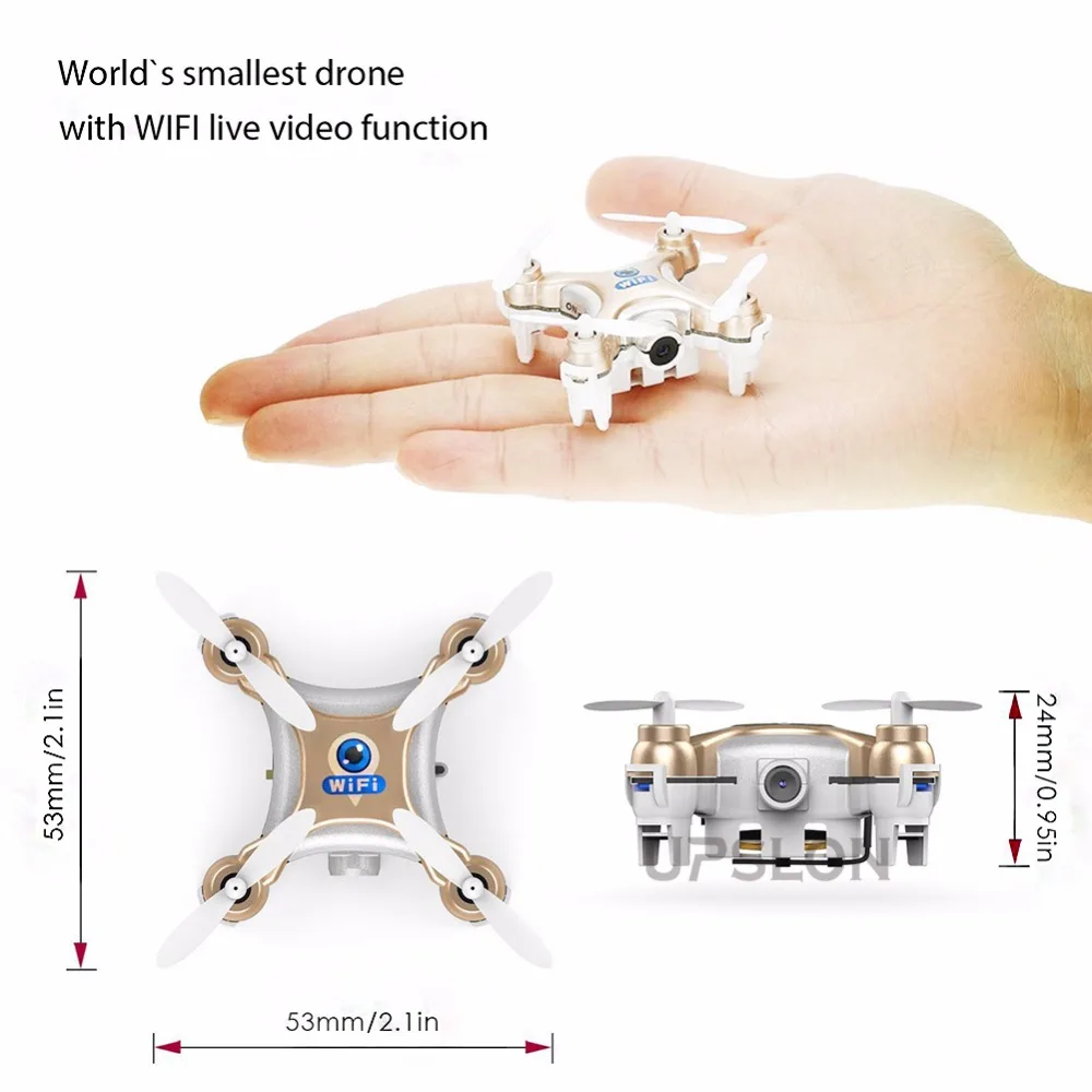 Cheerson CX 10WD TX 2 4 GHz 4CH 6 осевой Wifi FPV RC Квадрокоптер 3D Eversion мини Дрон с камерой 0.3MP|drone