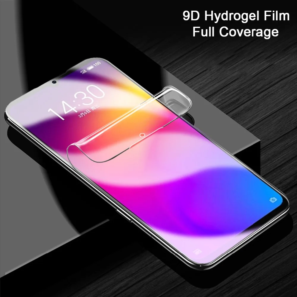 2 шт Передняя и задняя нано мягкая ТПУ Гидрогелевая пленка для Meizu Note 9 8 16XS 16S 16th 15 Pro 7 Plus X8 полное покрытие Защитная пленка для экрана