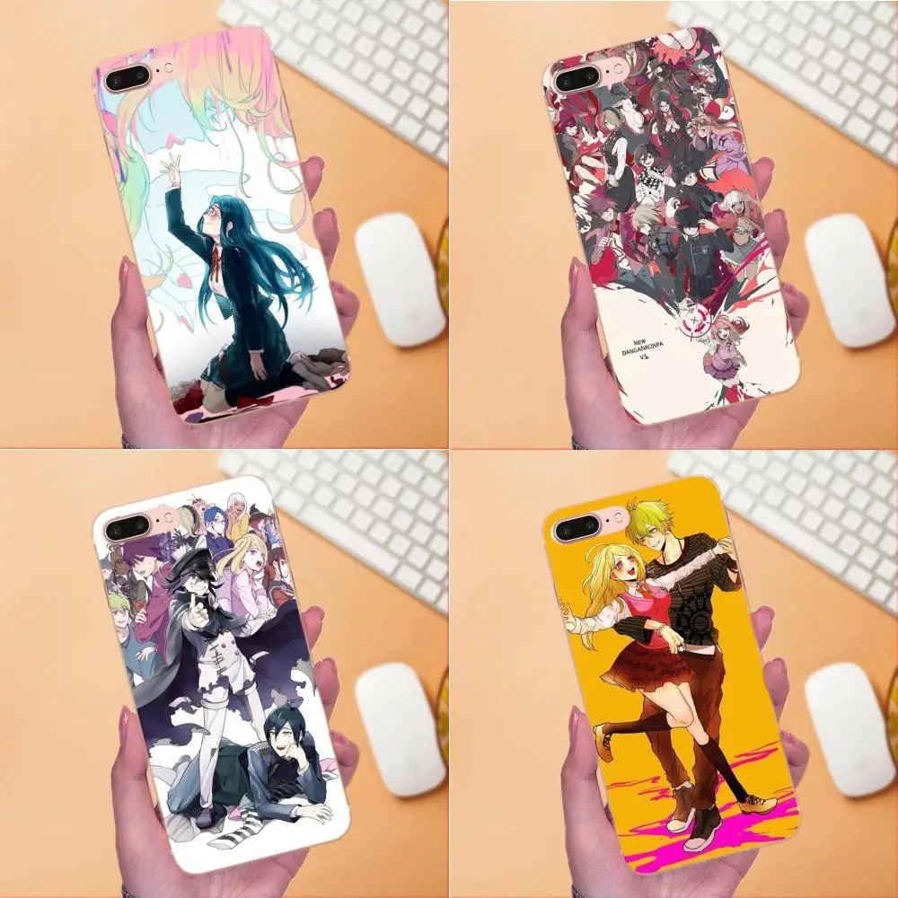 Danganronpa V3 Мягкий ТПУ для Sony Xperia Z Z1 Z2 Z3 Z4 Z5 compact Mini M2 M4 M5 T3 E3 E5 XA XA1 XZ Premium|Чехлы-накладки|