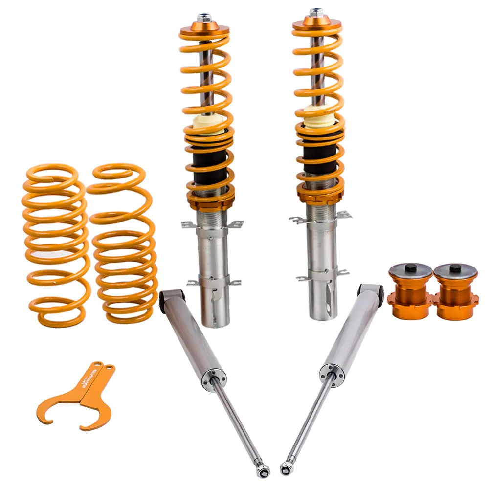 Для сиденья Леон Mk1 Толедо Mk2 1 4 6 8 т коиловер подвеску снижение комплект Coilvoers
