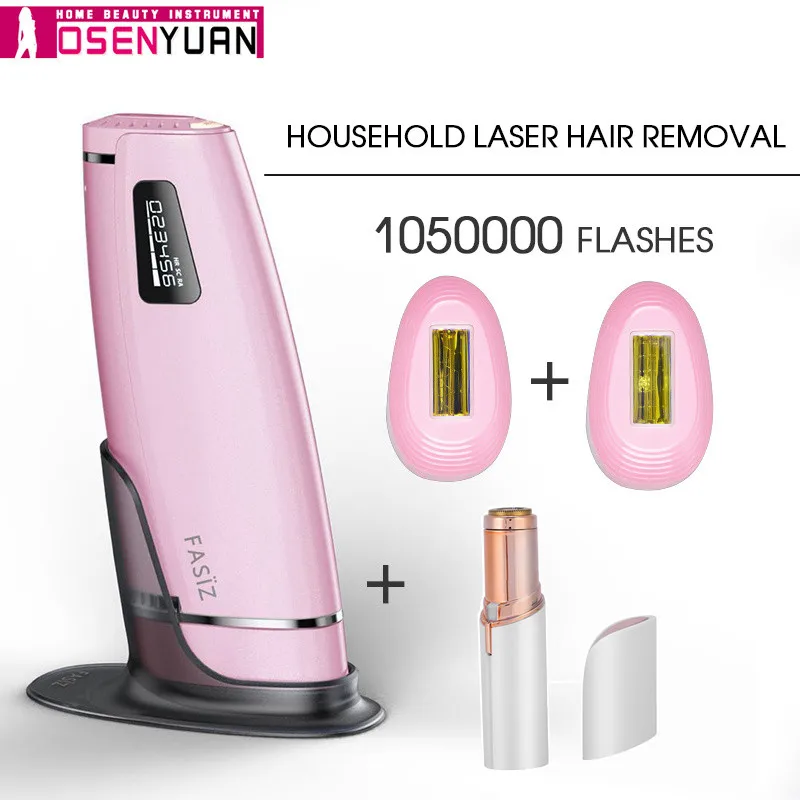 1050000shots pink lcd 4в1 1500000 импульсный IPL лазерный эпилятор устройство для постоянного удаления волос IPL лазерный эпилятор машина для удаления волос на подмышках - Цвет: 1050000shots pink
