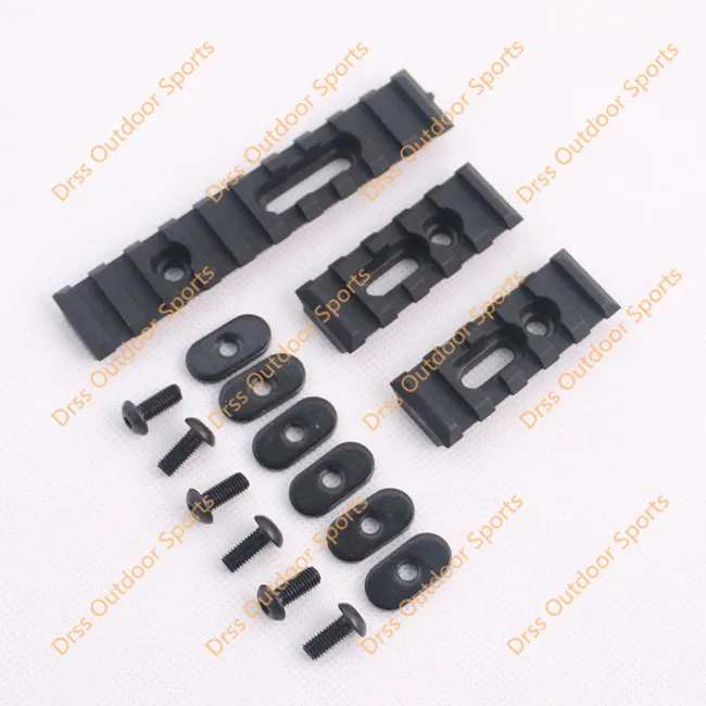 Drss хорошее качество 3-Piece Rail набор для PTS Handguard черный(DS3521A