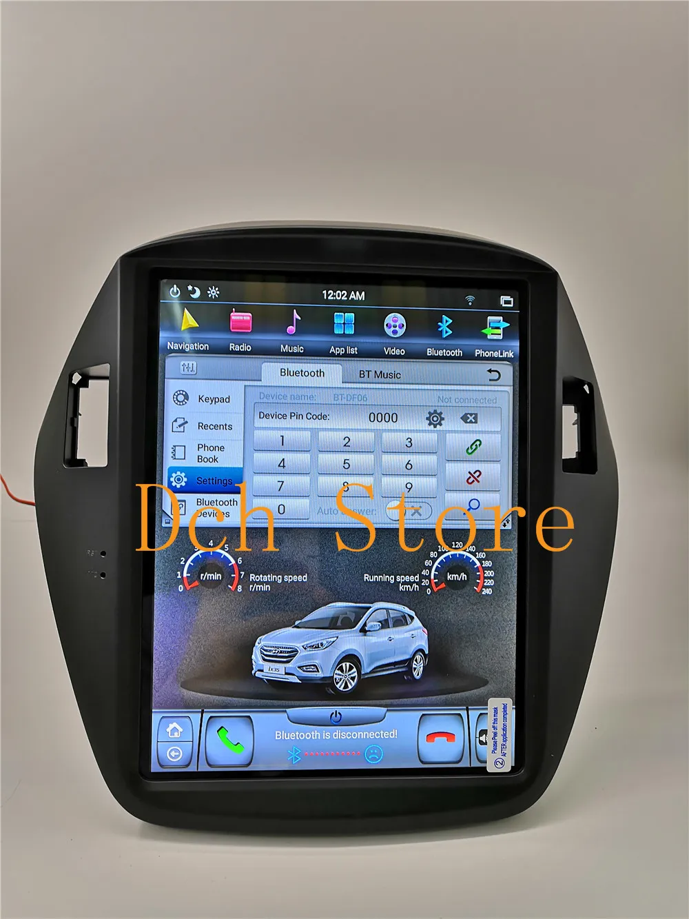 10,4 ''Tesla стиль Android 8,1 автомобильный DVD gps плеер для hyundai tucson ix35 2009 2010 2011 2012 2013 PX6 CARPLAY ips