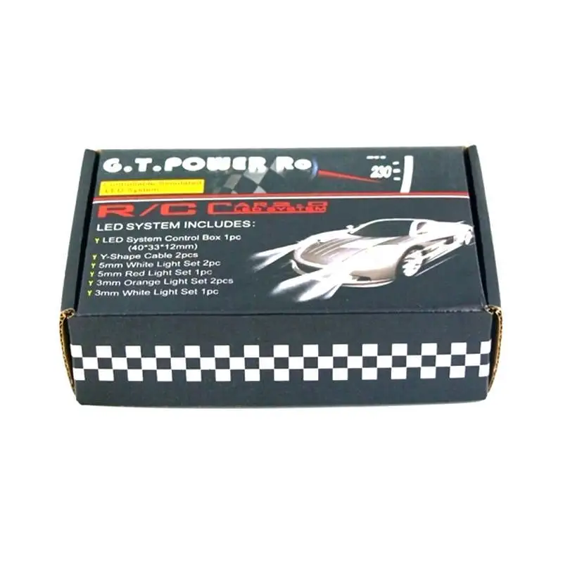 RC автомобильный светодиодный светильник набор GT Power белый красный оранжевый