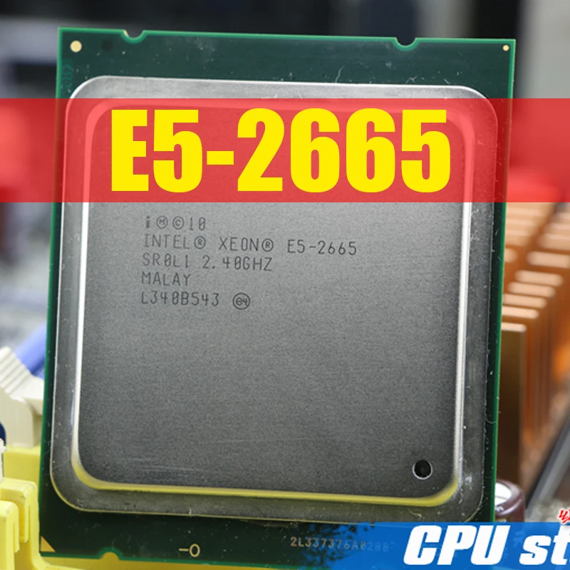 Процессор Intel Xeon C2 SR0L1 20 МБ кэш/2 4 ГГц/8 00 ГТ/с E5 2665 LGA 2011 2650 продажа ЦП 2670 2660 бесплатная доставка|intel xeon processor|xeon