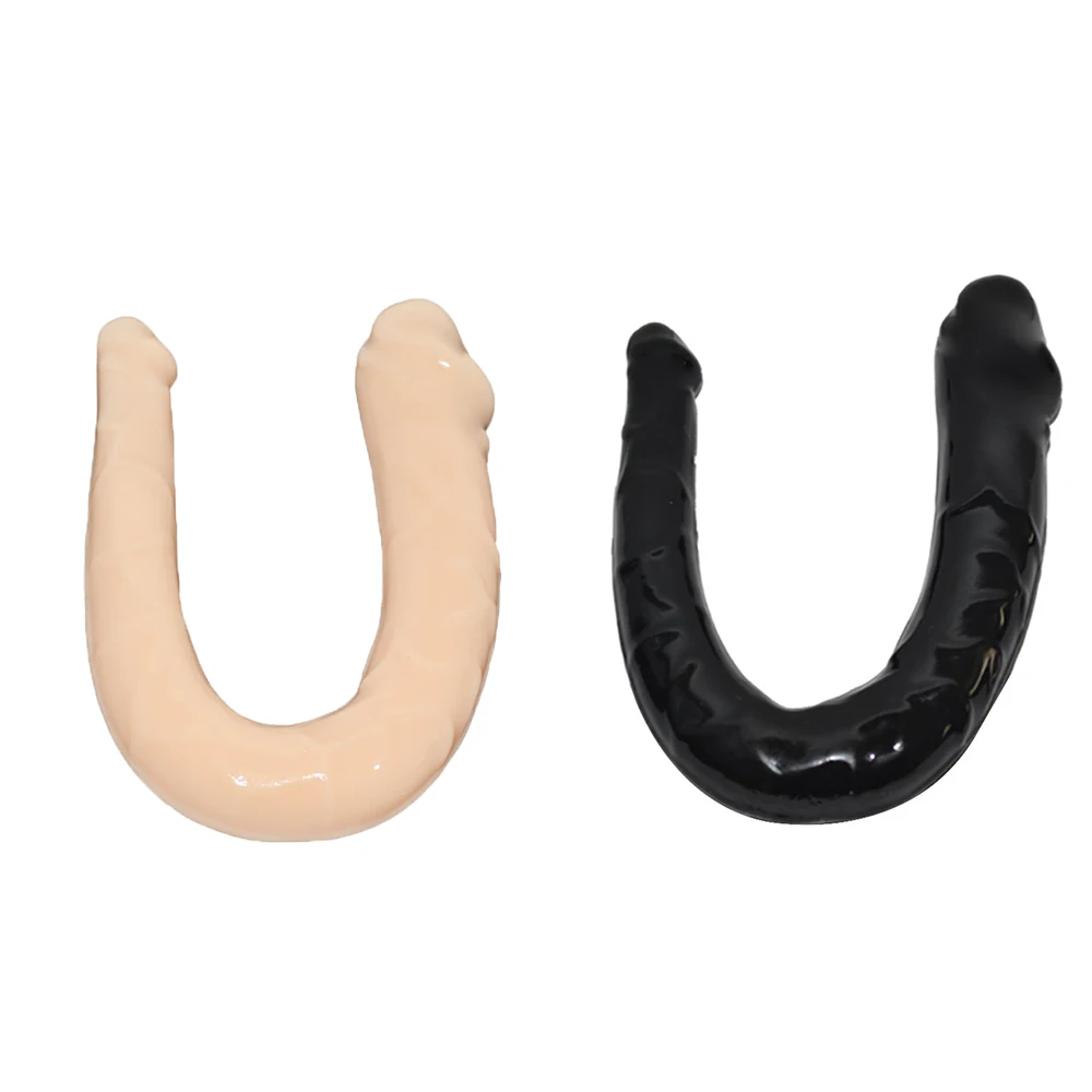 Фаллоимитатор с большой головкой двойной фаллоимитатор для женщин