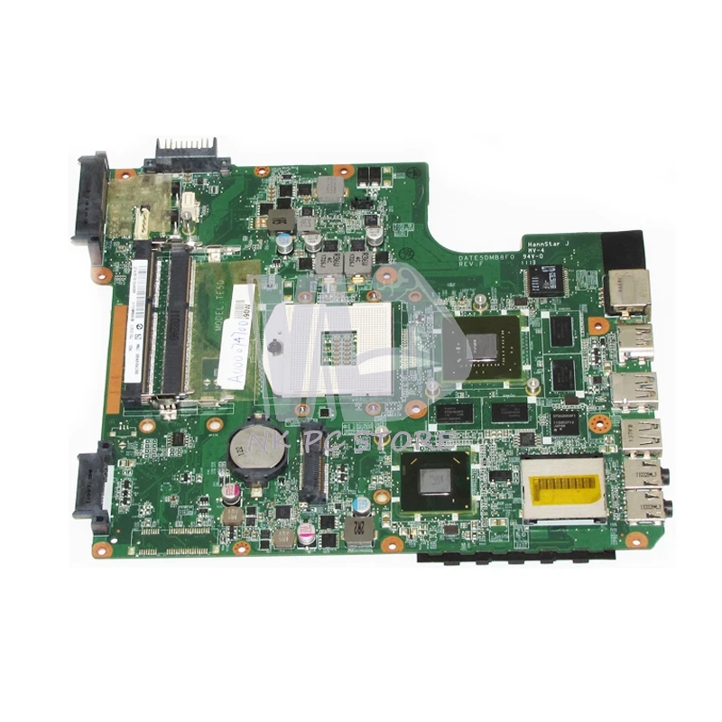 Материнская плата NOKOTION A000074700 DATE5DMB8F0 для ноутбука Toshiba Satellite L700 L745 материнская HM65