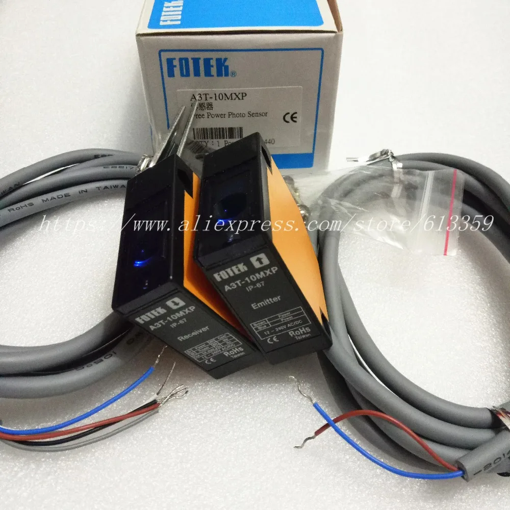A3T 10MXP фотоэлектрический переключатель fotek сенсор IP67 Новый и оригинальный луч