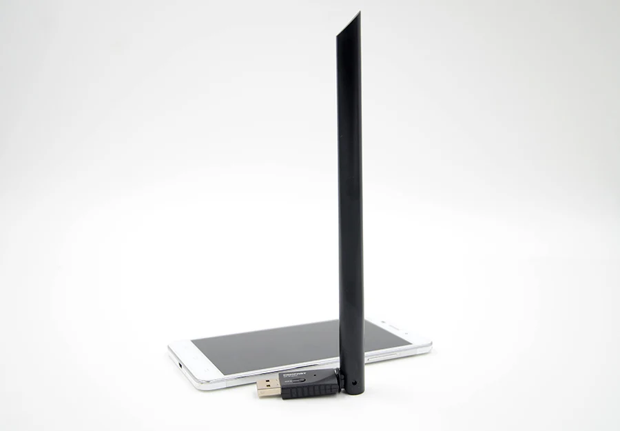 10 шт. двухдиапазонный usb адаптер Wi Fi 600 Мбит Long Distance 6dBi антенны 5 8 Г приемник Usb Lan