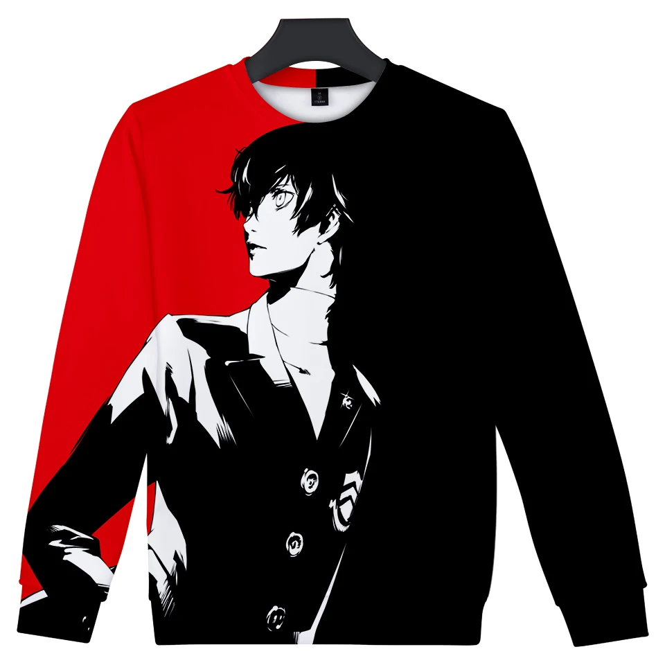 Толстовки Persona Five Ren Amamiya классная Популярная свободная толстовка с подбором