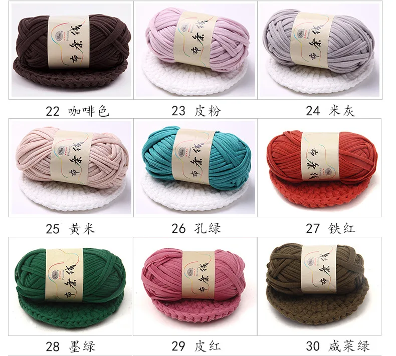 Mylb DIY xuanya сумка плетеная корзина хлопковая пряжа для ручного вязания вязаное одеяло тряпичная кукла крючком Пряжа сотканная вручную материал