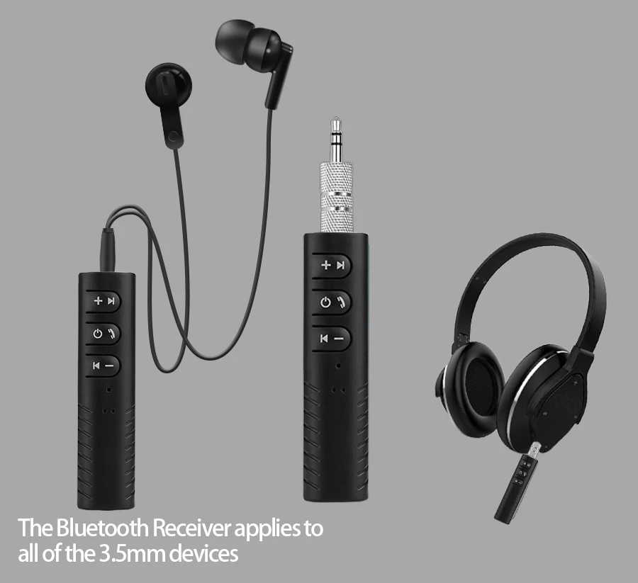 Вы первый беспроводной Bluetooth приемник 3,5 мм разъем аудио Музыка Bluetooth аудио приемник адаптер с микрофоном Adaptador Bluetooth Usb