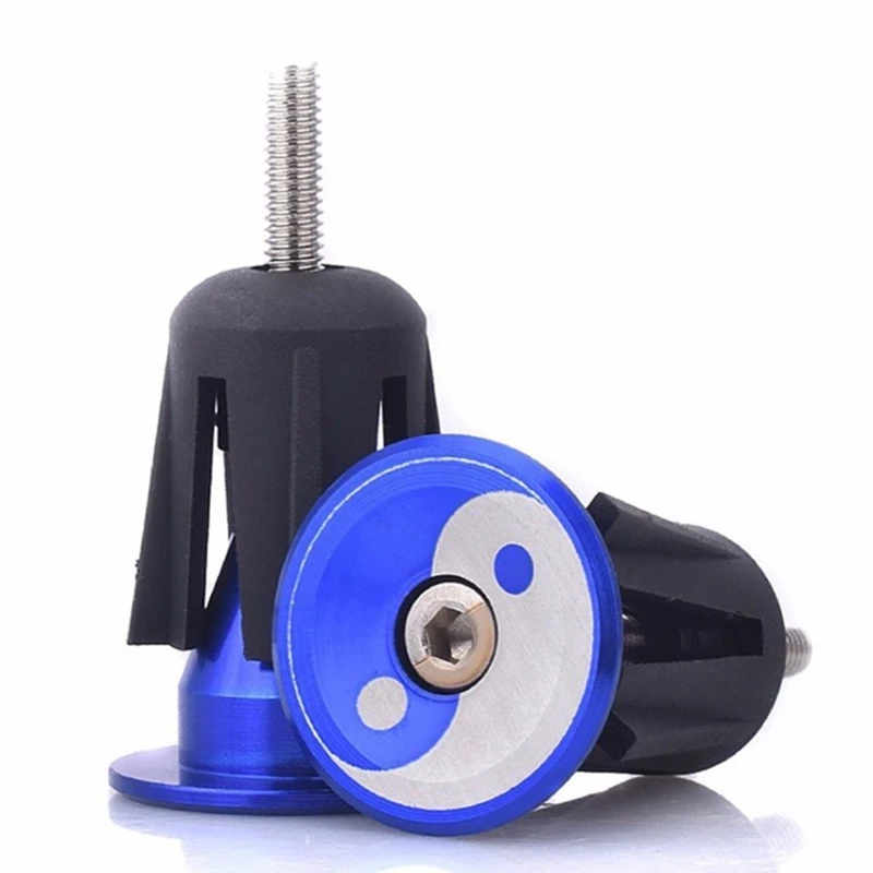 1 пара велосипедный руль Кепки конец Вилки велосипед Алюминий Руль Высокое