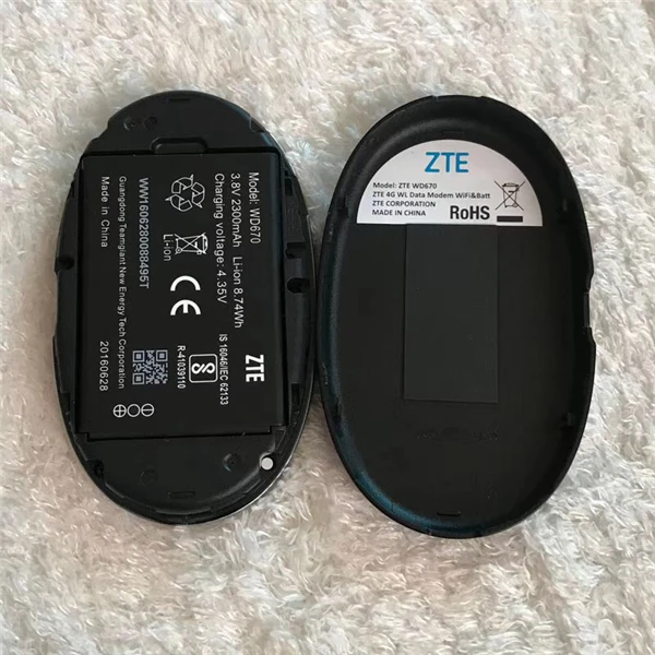 Разблокированный ZTE WD670 LTE Cat4 мобильный WiFi точка доступа FDD850/1800 МГц и TDD2300MHZ|3G/4G