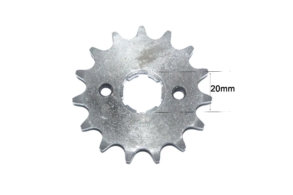 Маленькая Звездочка для мотоцикла подходит отверстия шестерни 428 диаметр 20 мм 15
