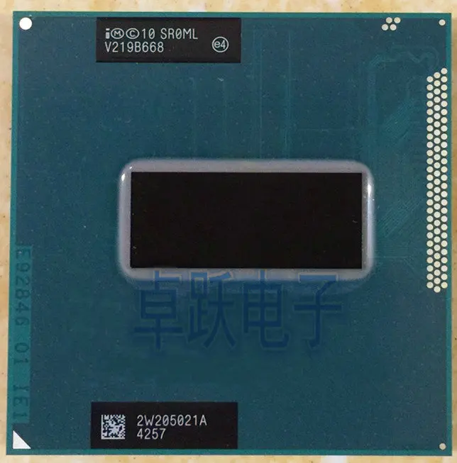 Оригинальный центральный процессор intel CPU Core I7 3720qm SR0ML 2 6G 6M Cache 3720QM до 3 для HM75 HM77