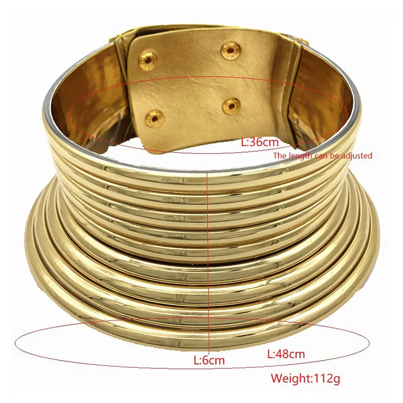 Африканское ожерелье воротник эффектное чокер женский Ретро Регулируемый