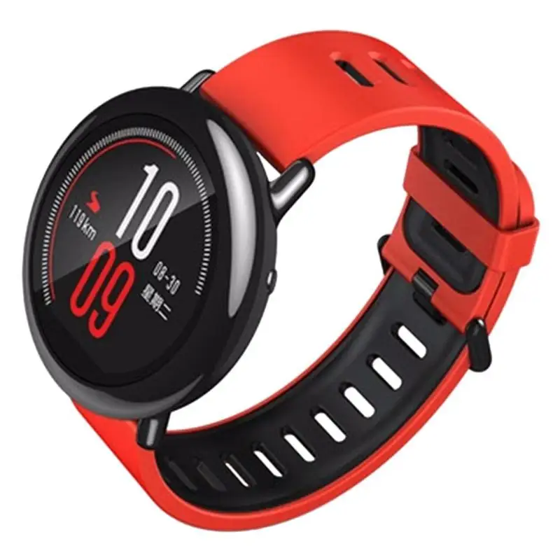Xiaomi Amazfit Pace 1,34 дюймов цветной экран Смарт-часы gps ГЛОНАСС глобальная версия для Xiaomi PPG датчик сердечного ритма 1,2 ГГц Binucl