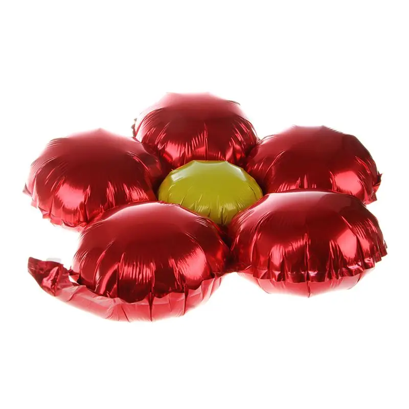 Воздушный шар из фольги Свадебные вечерние украшения Цветочные шары Детские