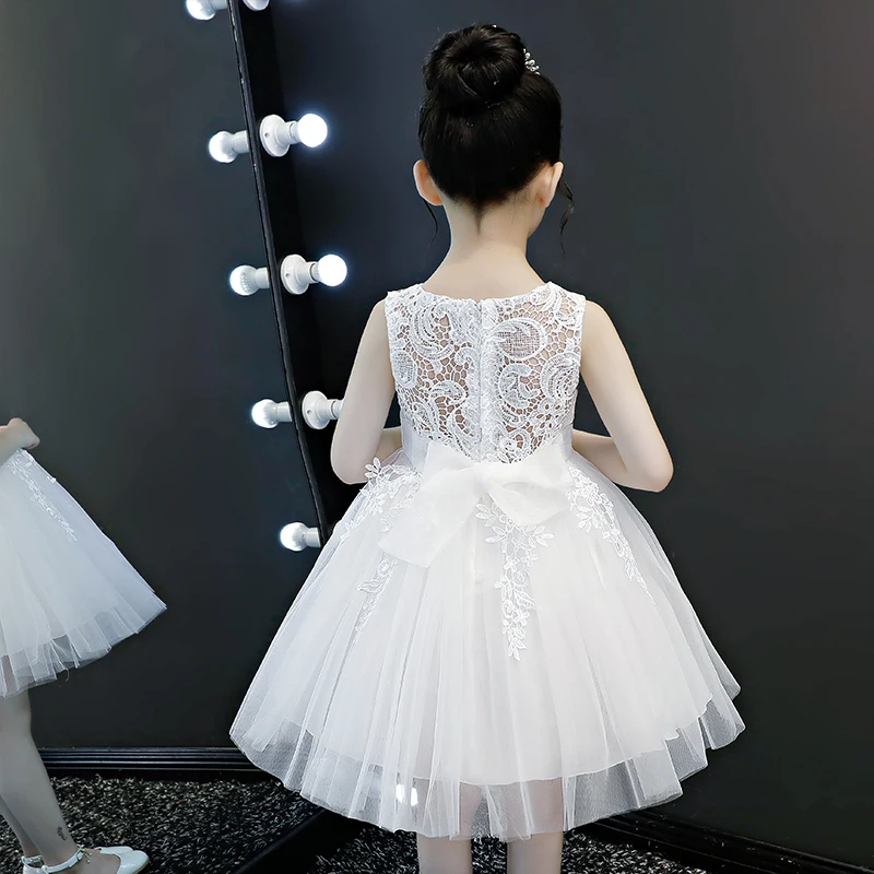 Дешевые короткие кружева цветок платья для девочек Vestido infantil festa свадебное платье для девочки дети отправить юбку