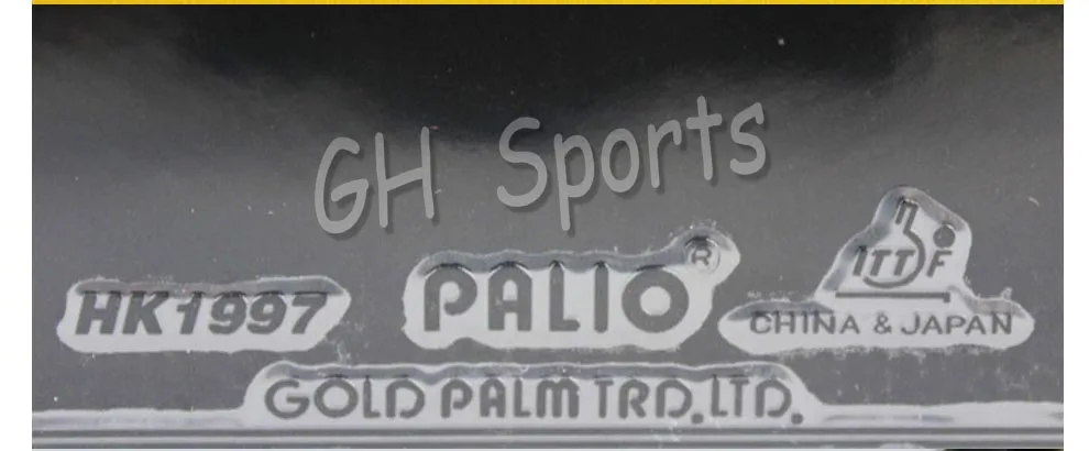 Резиновые прыщи для настольного тенниса Palio официальный комплект 40 + HK1997 gold в