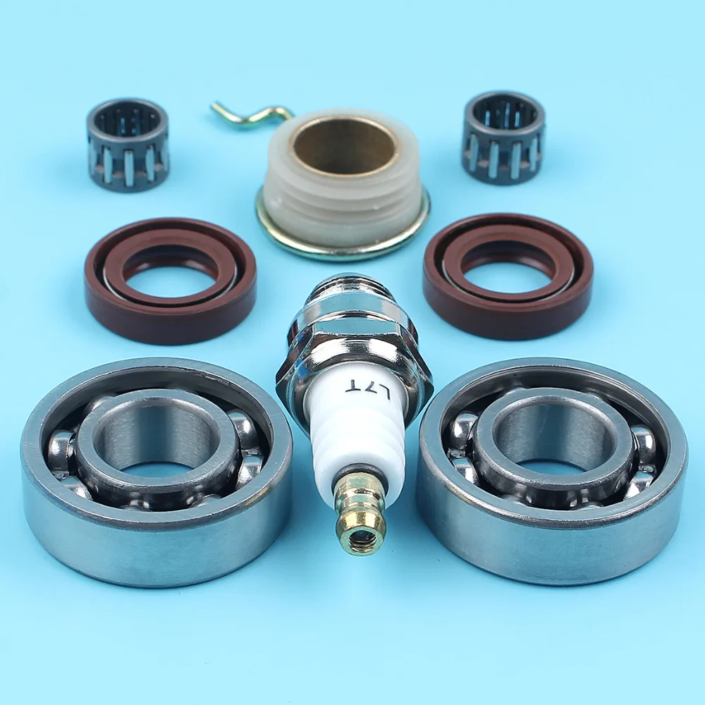 Кривошипные шариковые игольчатые подшипники сальники Wrom gear Spark Plug комплект для stihl 021 023 025 ms210 ms230 ms250 бензопила заменить#6202